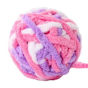 Cross Border Cat Toy Yarn Balls Knitted Colorful Plush <b>Bite</b> Resistant Indoor Chew Toys For Cats Pet Supplies - Product Image 2
