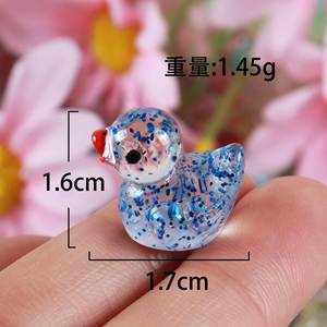 Venta al por mayor Mini pato resina accesorios DIY decoraciones hechas a mano Bling transparente zapato alfileres 3D <span class=keywords><strong>Dunk</strong></span> zapato encantos para zuecos zapatillas - Product Image 2