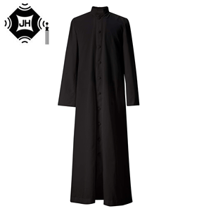 Tunica Romana per Clero, Abito Liturgico per Sacerdoti Adulti, Stile Prete o Servitore d'Altare, Monopetto, 3 Colori - Product Image 1
