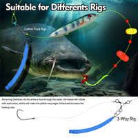Plombs de pêche coulissants pour poisson-chat 2OZ/3OZ/4OZ, poids de pêche coulissants et longs pour les montages de pêche au poisson-chat et la pêche en surf en eau salée