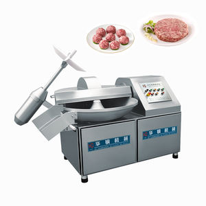 HUAGANG機械工業用肉チョッピングマシンソーセージボウルカッターMquina Picadora 80L 125L - Product Image 3