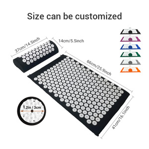 Set di Tappetino e Cuscino <span class=keywords><strong>per</strong></span> Agopressione OEM Personalizzato, Confortevole <span class=keywords><strong>per</strong></span> Alleviare il Dolore di Tutto il Corpo, con Borsa <span class=keywords><strong>per</strong></span> il Trasporto - Product Image 2
