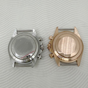 Boîtier de montre en acier modifié de 39 mm avec <span class=keywords><strong>lunette</strong></span> sertie de diamants, chronographe à quartz multicolore pour mouvement VK63 - Product Image 6