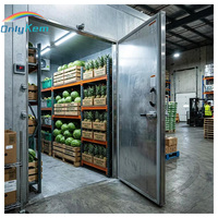 Chambre froide compacte 10x8x8FT, capacité 8 tonnes, chambre froide modulaire ETL CE, mini-congélateur pour légumes, chambre froide portable