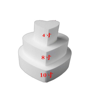 Hot Bán Hình Trái Tim Bọt Cho Bánh Đám Cưới Bọt Bánh Phôi Mô Hình Baking Trang Trí Thực Hành Khuôn - Product Image 1