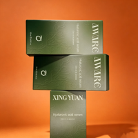 Boîte en carton personnalisée avec logo, emballage pliable, carton d'affichage gris anthracite, gaufrage pour cosmétiques