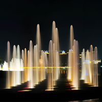 Fontaine interactive sèche musicale, équipement de jeu aquatique pour enfants, fontaine de sol interactive
