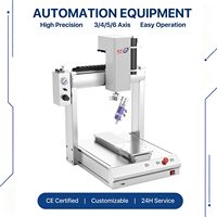 Machine de distribution rotative à tête unique stable, distributeur de colle de bureau à commande intelligente