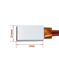100W AC/DC 12V isolé PTC céramique air température constante élément chauffant pour incubateur chauffage