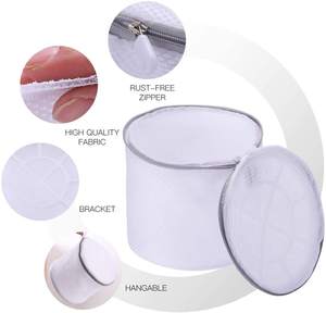 De lavandería de malla bolsas para delicado con la cremallera de alta calidad ropa interior sujetador bolsa de lavado para un copa <span class=keywords><strong>D</strong></span> - Product Image 4