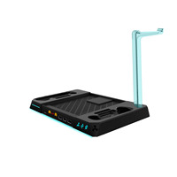 Support de charge multifonctionnel pour console de jeu Steam Controller 2, support de refroidissement avec chargeur double pour manettes