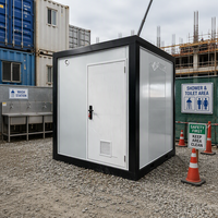 Toilettes portables de luxe en acier, durables et mobiles