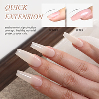 IMTITI Gel Dur Constructeur d'Ongles Soak Off 37 Couleurs Extensions d'Ongles en Gel 15/35/55g Pot Gel UV Constructeur pour Ongles