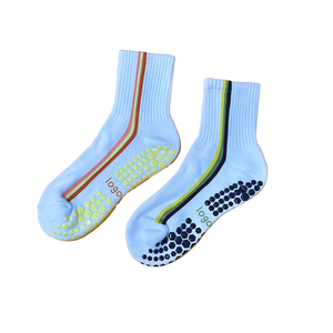 High Quality Custom Pilates Yoga Grip <b>Socks</b> Pilates <b>Socks</b> Women Grip <b>Socks</b> Custom Logo Wholesale - Product Image 4