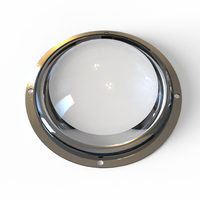 Lentille en verre LED haute performance optique pour Led COB CXB3590 allume les accessoires optiques lentilles optiques Ip66 100mm 120 degrés