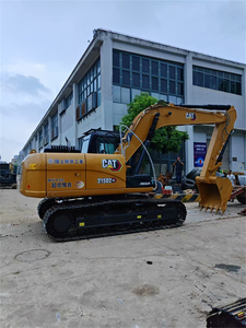 Excavadora de cadenas usada Caterpillar 315D2GC de 15 toneladas, con zapatas de 600 mm y cabina con aire acondicionado, para construcción urbana, exportación. - Product Image 4