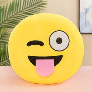 Peluche <span class=keywords><strong>Emoji</strong></span> Carini da Magazzino, Cuscino Scaldamani, Giocattoli di Peluche Cartoon, Decorazione per Divano - Product Image 3