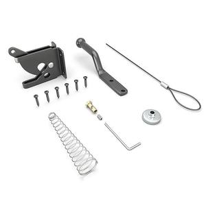 Cerradura para Puerta de Jardín o Granja, de Acero al Carbono, Control Manual con Cuerda y Resorte - Product Image 2