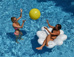 <span class=keywords><strong>Matelas</strong></span> Gonflable Géant Waterhan en PVC, Forme Boule et Anneau, <span class=keywords><strong>pour</strong></span> <span class=keywords><strong>Piscine</strong></span>, Personnalisable, 130cm x 180cm, 25cm d'épaisseur - Product Image 2