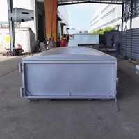 Bennes à ordures RORO robustes 8-30 mètres cubes Conteneur de déchets de construction État neuf pour l'application de déchets solides