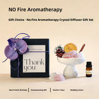 Diffuseur d'aromathérapie haut de gamme en pierre, pièce parfumée aux huiles essentielles, décoration de chambre longue durée sans flamme, cadeau