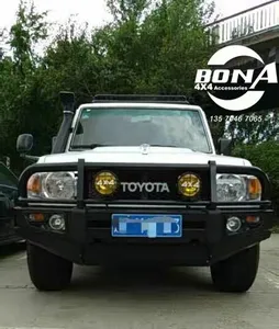 4X4 Xe Tải Phụ Tùng Ô Tô Front Bumper Nudge Bull Bar Cho Toyota Tacoma Pajero Tundra Hilux Ford Ranger Raptor Dodge Ram