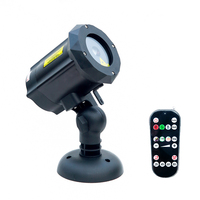 Lumières laser de jardin extérieures à mouvement de luciole RGB à haute luminosité 700 MW pour les décorations de parcs, de jardins, de maisons dans les arbres