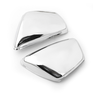 Areyourshop ฝาปิดข้างแบตเตอรี่,เหมาะสำหรับ <span class=keywords><strong>Yamaha</strong></span> 1984-Up <span class=keywords><strong>XV</strong></span> 700 750 1000 <span class=keywords><strong>1100</strong></span> <span class=keywords><strong>Virago</strong></span> ซ้ายและขวา - Product Image 1
