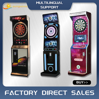Machine à fléchettes intelligente connectée Score précis et divers modes de jeu pour usage domestique et commercial Machine à poupées commerciale