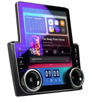 Autoradio GPS Navigation Lecteur Multimédia 9,7 Pouces avec Écran Tactile, Réseau 4G+WiFi, Connexion Carte SD