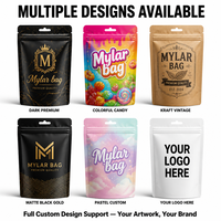 Sacs en Mylar personnalisés avec impression numérique, 3,5g, 7g, 14g, 28g, Doypack refermable, Ziplock, anti-odeur, pochette autoportante pour emballage