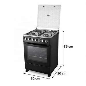 Estufa de <span class=keywords><strong>Gas</strong></span> Independiente de 24 Pulgadas, 4 Quemadores, Acero Inoxidable, con <span class=keywords><strong>Horno</strong></span> Grande de 88L, GLP/GN, para el Hogar - Product Image 3