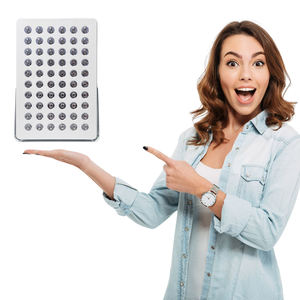 Panneau de luminothérapie LED rouge AZURE professionnel pour usage domestique, soin de la peau du visage, <span class=keywords><strong>solarium</strong></span>, sauna, salon AL300 25121210 - Product Image 1