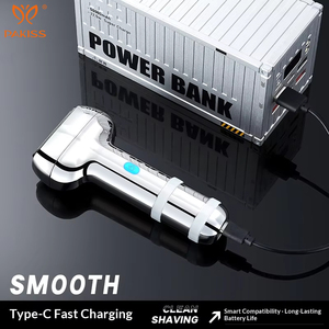 Afeitadora Eléctrica al por Mayor PAKISS - Maquinilla de Afeitar Recíproca de 3 Cuchillas con Cuchillas Autoafilables, Afeitadora Portátil de Viaje - OEM/ODM Disponible - Product Image 4