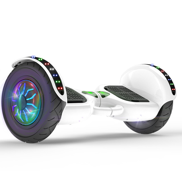 10" Smart Self-Balancing Scooter for Kids with Bluetooth & LED Lights two wheels Hoverboard for Adults&child