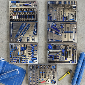 Juego de Herramientas de Mantenimiento de Automóviles de Acero al Carbono de Alta Resistencia, 526 Piezas, Paquete Personalizado, Juego Completo para Mecánicos Profesionales - Product Image 1