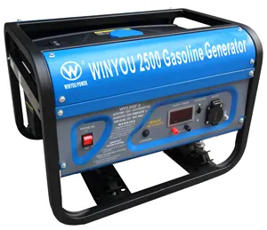 Generatore benzina motore silenzioso 7.5HP 2.0KW 2.5KW 2.8KW