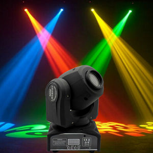 Hot Style 30W <span class=keywords><strong>Lyre</strong></span> <span class=keywords><strong>LED</strong></span> DMX Spot pour phares mobiles Excellente qualité RGBW Décorations de parc à thème de Noël Discothèque - Product Image 3