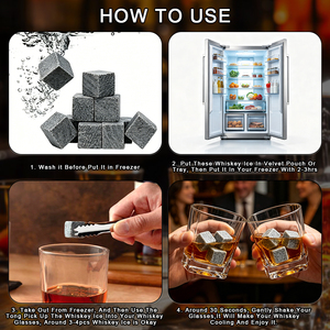 Set di Bicchieri da Whisky Cheerfast, Set di Bicchieri Old Fashioned con Scatola in Legno per Bourbon <span class=keywords><strong>e</strong></span> Whisky - Product Image 5
