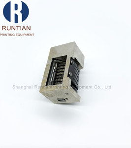 1 Mảnh 6 Chữ Số Lạc Hậu Trục Lăn Máy In Thép Đầy Đủ Mã Số 3X6 Máy In Letterpress Máy Đánh Số 27X14X25 Mm - Product Image 5