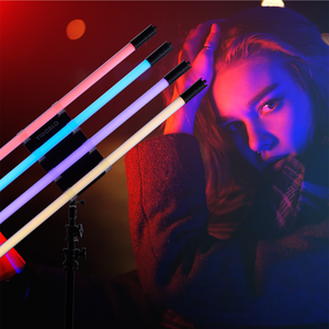 116cm 4 pies de mano cámara de YouTube <span class=keywords><strong>tubo</strong></span> de luz lámparas <span class=keywords><strong>Led</strong></span> fotografía <span class=keywords><strong>LED</strong></span> RGB equipo de grabación de películas accesorios de estudio fotográfico - Product Image 2