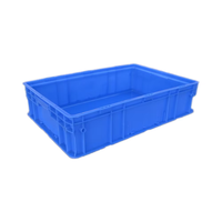 Conteneurs en plastique empilables, durables, écologiques, étanches, robustes, pour le transport industriel, caisses de manutention, logistique