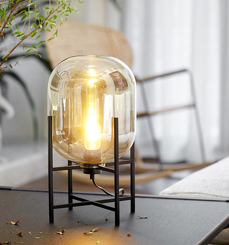 Verre transparent + noir