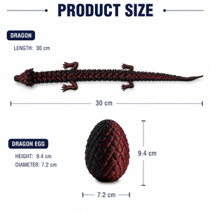3D Printed <strong>Dragon</strong> Egg Articulated <strong>Dragon</strong> Toy Fidget Stress Relief Desk Toy Sensory Toy Wholesale Supplier - Product Image 2