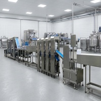KEYFOOD Volledig Automatische Ui-Layered Paratha Lijn Film- en Persmachine Multi-Voltage Fruit- en Groentesnackmachine