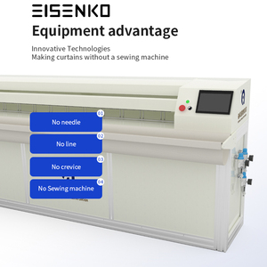 Machine de raccordement et de collage de rideaux automatique motorisée haute efficacité EISENKO avec composants PLC intégrés – Modèle - Product Image 3