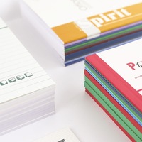 A6 Spiralbindung Loseblatt-Tagebuch mit Klappentasche Mini-Studentenstil Papiereinband Liniertes Notizbuch Aufzeichnungsbuch Großhandel