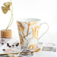 Tasses en céramique de style nordique, vente en gros personnalisée, mugs en porcelaine fine pour cadeaux d'affaires