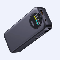 Nouveau câble de charge rétractable PD35W entièrement compatible, charge rapide, batterie externe 10000mAh, écran numérique TFT, chargeur de téléphone