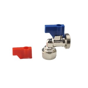 Euro 3/4 "BSP nén thiết bị TEE Brass tap van cho đồng thời kết nối với máy giặt máy rửa chén - Product Image 2